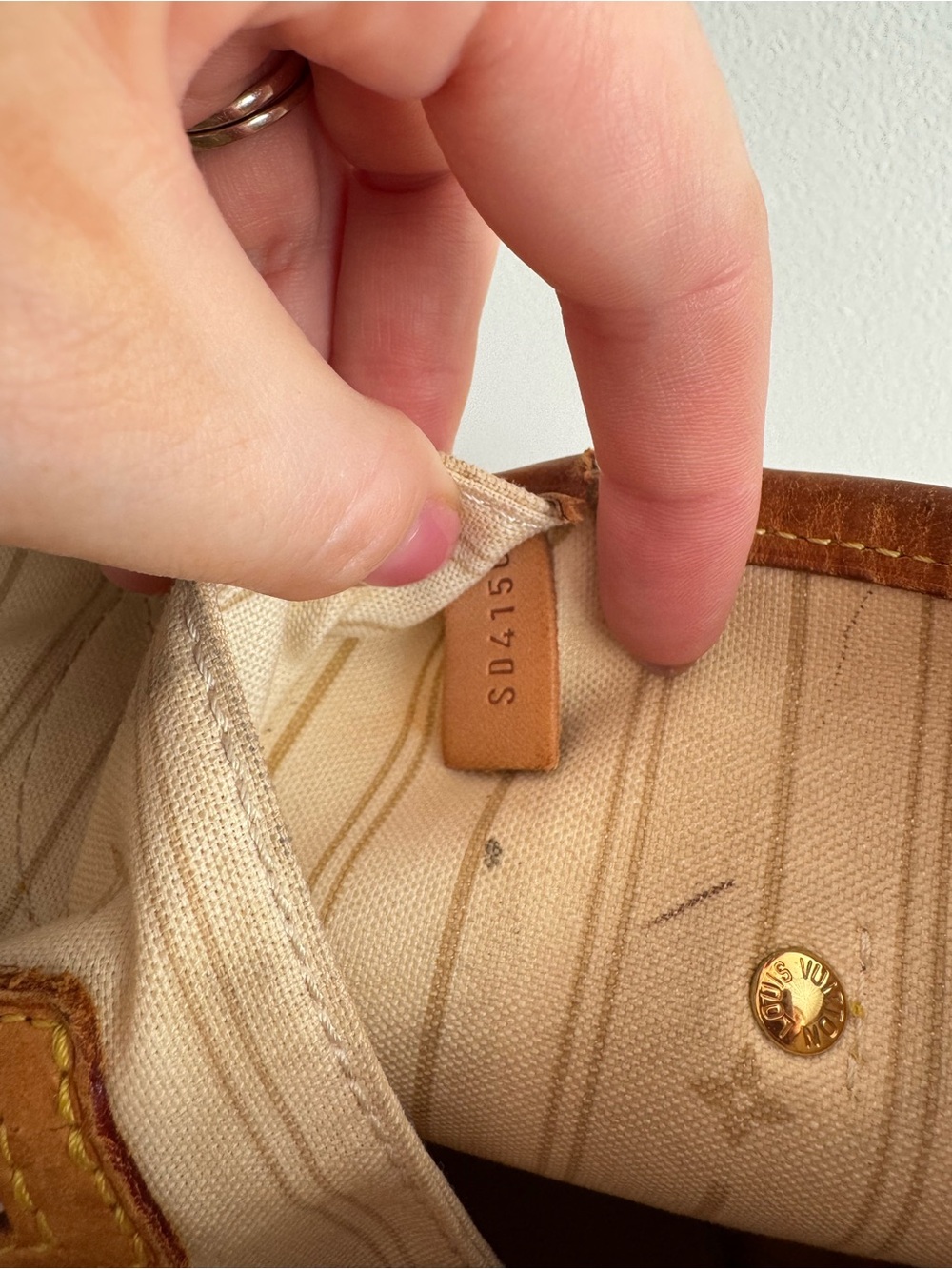 ✅AUTH✅LOUIS VUITTON NEVERFULL MM AZUR - Picture 15 of 16